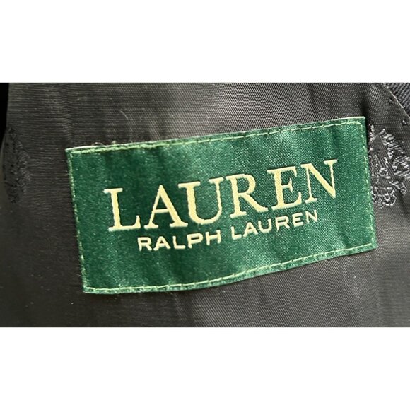 Lauren Ralph Lauren Men’s Blazer 44L Navy Wool Blend Classic Fit Sport Coat - Picture 3 of 12